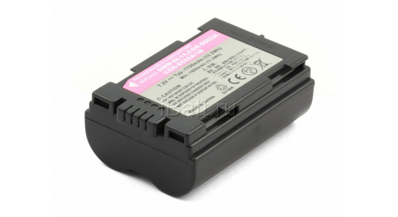 Аккумуляторная батарея DMW-BL14 для фотоаппаратов и видеокамер Panasonic. Артикул iB-F393.Емкость (mAh): 1700. Напряжение (V): 7,2