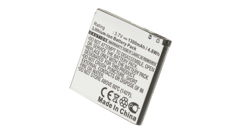 Аккумуляторная батарея iBatt iB-M450 для телефонов, смартфонов МегаФонЕмкость (mAh): 1300. Напряжение (V): 3,7