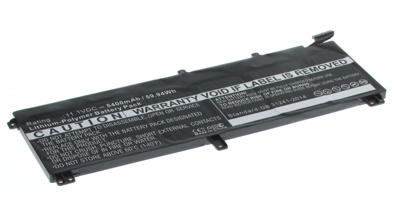 Аккумуляторная батарея T0TRM для ноутбуков Dell. Артикул iB-A1191.Емкость (mAh): 5180. Напряжение (V): 11,1
