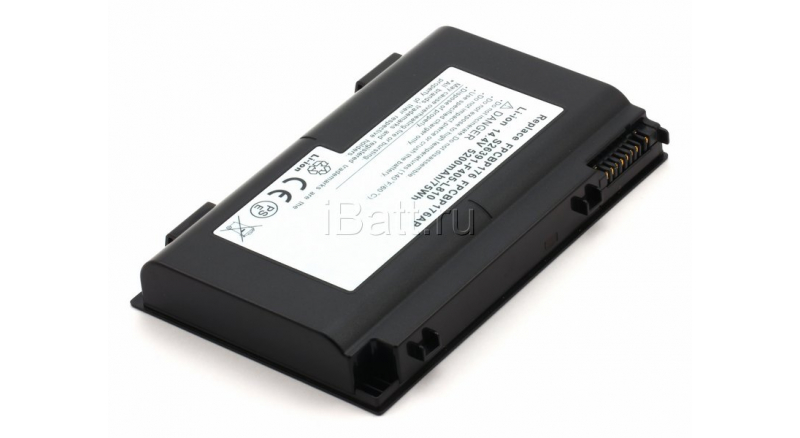 Аккумуляторная батарея для ноутбука Fujitsu-Siemens LifeBook E8420E. Артикул 11-1277.Емкость (mAh): 4400. Напряжение (V): 14,8