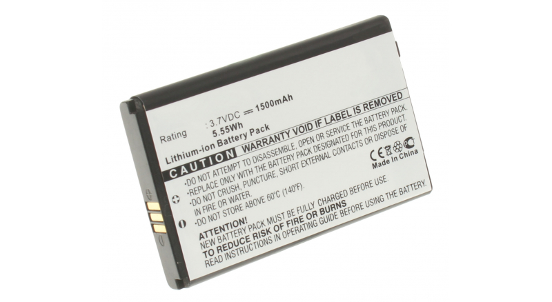 Аккумуляторная батарея iBatt iB-M448 для телефонов, смартфонов PhilipsЕмкость (mAh): 1500. Напряжение (V): 3,7