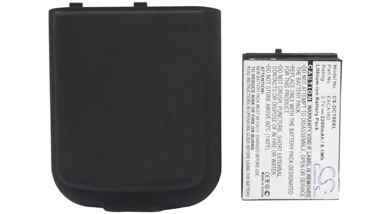 Аккумуляторная батарея iBatt iB-M1942 для телефонов, смартфонов T-MobileЕмкость (mAh): 2200. Напряжение (V): 3,7