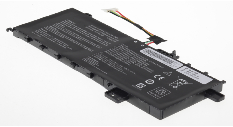 Аккумуляторная батарея для ноутбука Asus F512DK. Артикул iB-A1720.Емкость (mAh): 4150. Напряжение (V): 7,6