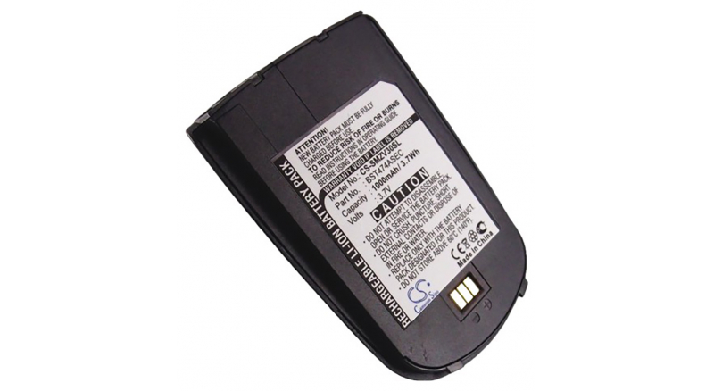 Аккумуляторная батарея для телефона, смартфона Samsung SGH-ZV30. Артикул iB-M2666.Емкость (mAh): 1000. Напряжение (V): 3,7