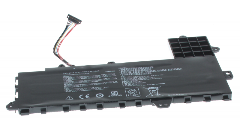 Аккумуляторная батарея B21N1505 для ноутбуков Asus. Артикул 11-11460.Емкость (mAh): 4200. Напряжение (V): 7,6