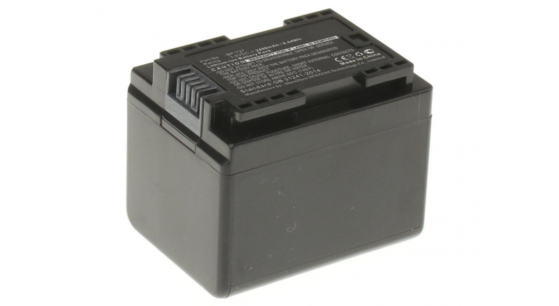 Аккумуляторные батареи для фотоаппаратов и видеокамер Canon LEGRIA HF R38Емкость (mAh): 2400. Напряжение (V): 3,6