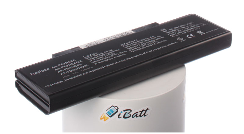 Аккумуляторная батарея для ноутбука Samsung R45-Pro 1730 Bizzlay. Артикул iB-A396.Емкость (mAh): 6600. Напряжение (V): 11,1