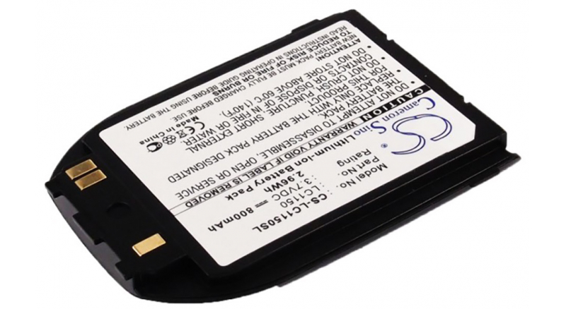 Аккумуляторная батарея для телефона, смартфона LG C1150. Артикул iB-M2199.Емкость (mAh): 800. Напряжение (V): 3,7