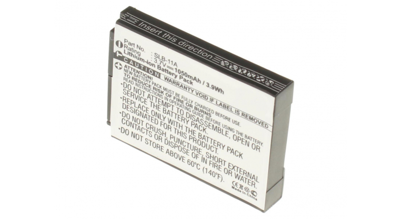 Аккумуляторная батарея SLB-11A для фотоаппаратов и видеокамер Canon. Артикул iB-F264.Емкость (mAh): 1050. Напряжение (V): 3,7