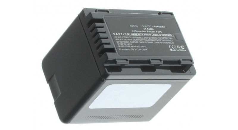 Аккумуляторные батареи для фотоаппаратов и видеокамер Panasonic HC-VXF990Емкость (mAh): 4040. Напряжение (V): 3,6