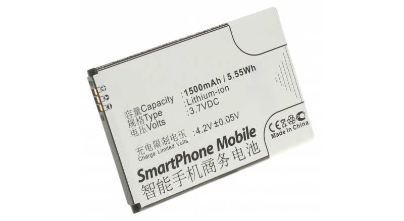 Аккумуляторная батарея для телефона, смартфона Acer Liquid Z3 Dual SIM. Артикул iB-M627.Емкость (mAh): 1500. Напряжение (V): 3,7