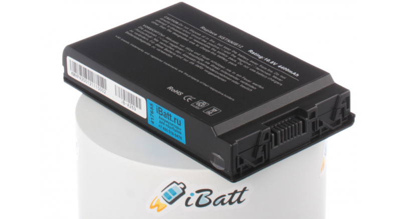 Аккумуляторная батарея HSTNN-IB12 для ноутбуков HP-Compaq. Артикул iB-A269.Емкость (mAh): 4400. Напряжение (V): 10,8