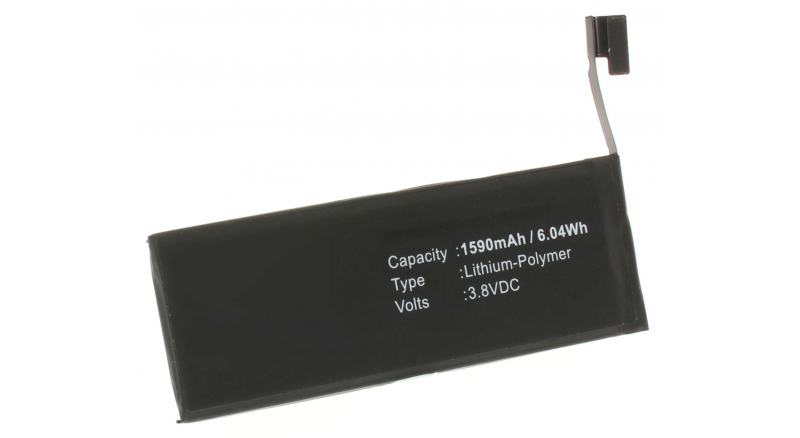 Аккумуляторная батарея iBatt iB-M1077 для телефонов, смартфонов AppleЕмкость (mAh): 1590. Напряжение (V): 3,8