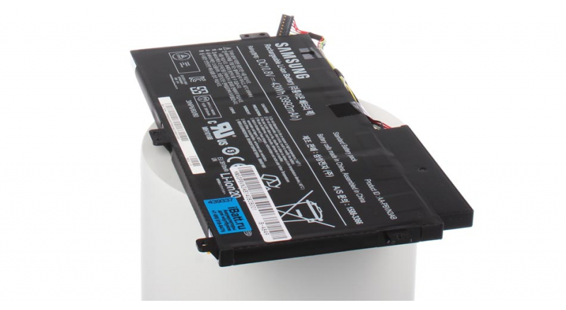 Аккумуляторная батарея для ноутбука Samsung ATIV Book 4 450R5E. Артикул iB-A849.Емкость (mAh): 3950. Напряжение (V): 10,8