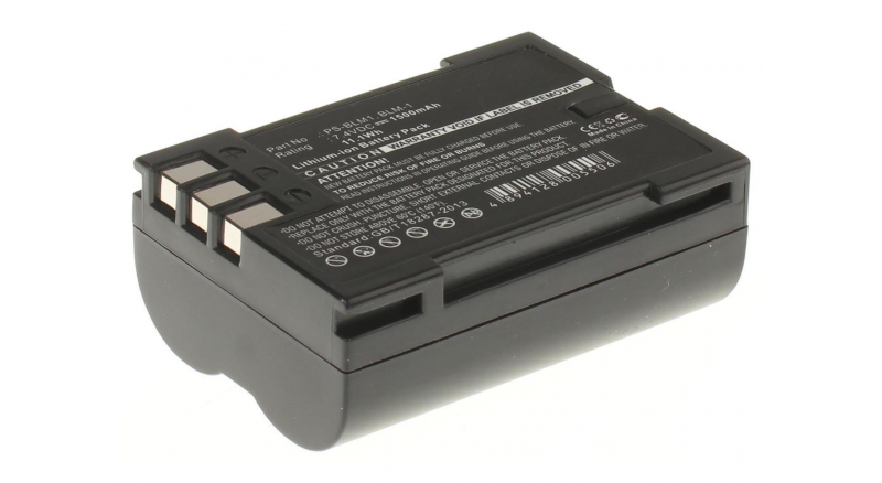 Аккумуляторные батареи для фотоаппаратов и видеокамер Olympus Evolt E-520Емкость (mAh): 1500. Напряжение (V): 7,4