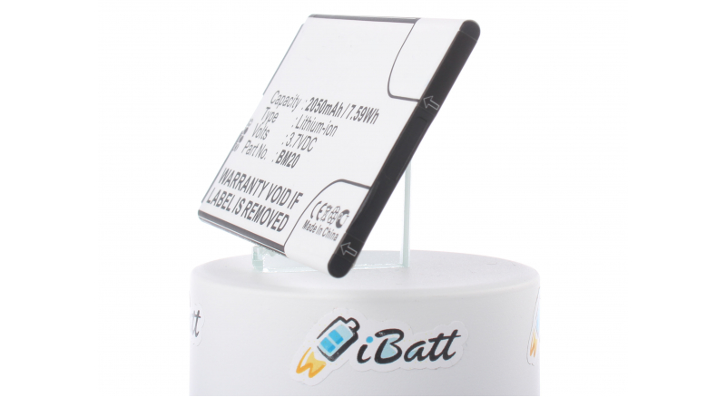Аккумуляторная батарея iBatt iB-M656 для телефонов, смартфонов XiaomiЕмкость (mAh): 2050. Напряжение (V): 3,7