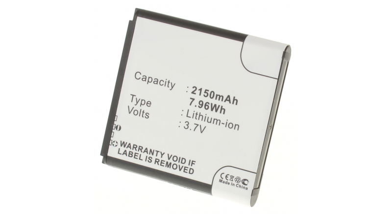 Аккумуляторная батарея iBatt iB-M551 для телефонов, смартфонов SamsungЕмкость (mAh): 2150. Напряжение (V): 3,7