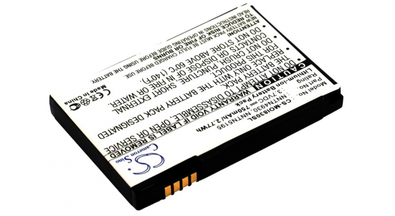 Аккумуляторная батарея iBatt iB-M2318 для телефонов, смартфонов MotorolaЕмкость (mAh): 750. Напряжение (V): 3,7