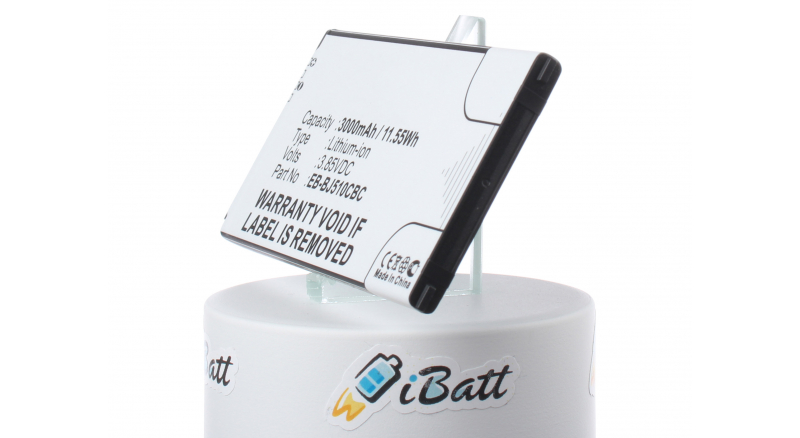 Аккумуляторная батарея EB-BJ510CBEG для телефонов, смартфонов Samsung. Артикул iB-M2734.Емкость (mAh): 3000. Напряжение (V): 3,85