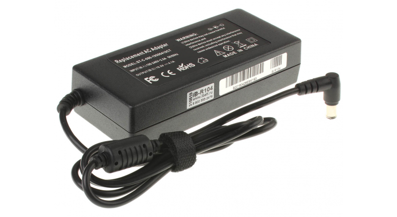 Блок питания (адаптер питания) PCGA-AC71 для ноутбука Sony. Артикул iB-R104. Напряжение (V): 19,5