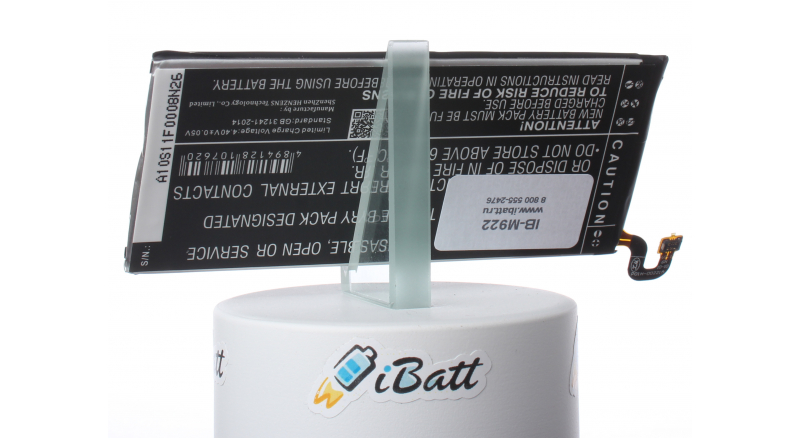 Аккумуляторная батарея iBatt iB-M922 для телефонов, смартфонов SamsungЕмкость (mAh): 3000. Напряжение (V): 3,85