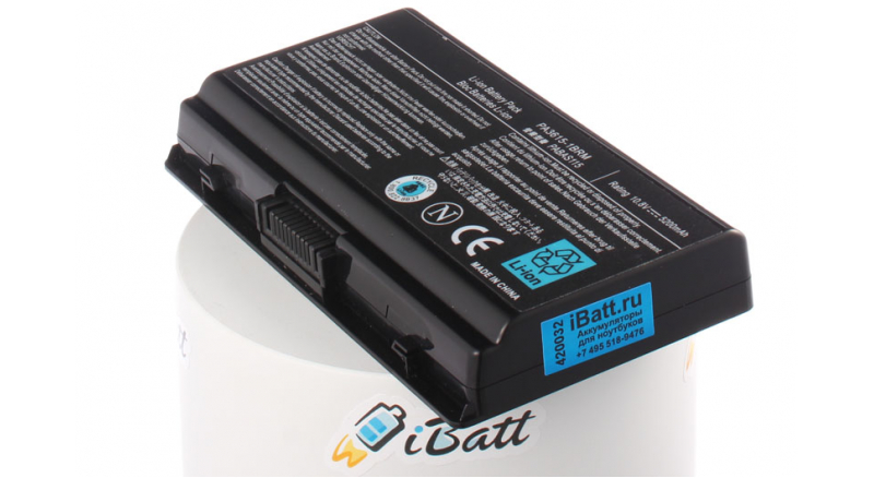 Аккумуляторная батарея CL4615B.082 для ноутбуков Toshiba. Артикул iB-A443H.Емкость (mAh): 5200. Напряжение (V): 10,8