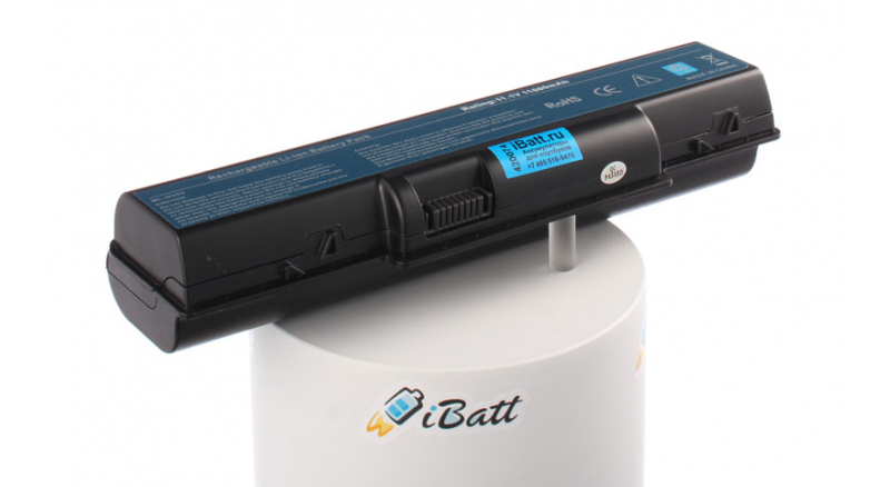 Аккумуляторная батарея iBatt iB-A280X для ноутбука eMachinesЕмкость (mAh): 11600. Напряжение (V): 11,1