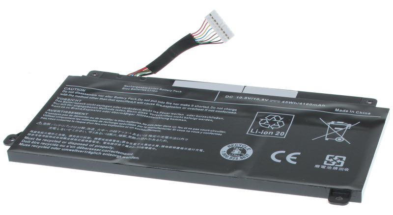 Аккумуляторная батарея для ноутбука Toshiba Satellite E45W. Артикул 11-11537.Емкость (mAh): 4200. Напряжение (V): 10,8