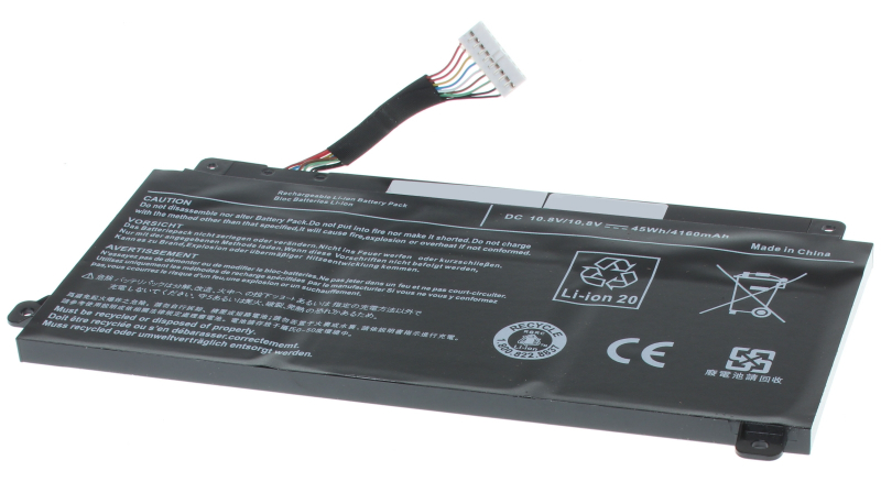 Аккумуляторная батарея для ноутбука Toshiba Satellite E45W-C4200X. Артикул 11-11537.Емкость (mAh): 4200. Напряжение (V): 10,8