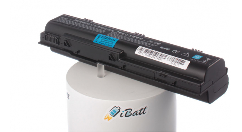 Аккумуляторная батарея iBatt iB-A210 для ноутбука DellЕмкость (mAh): 6600. Напряжение (V): 11,1