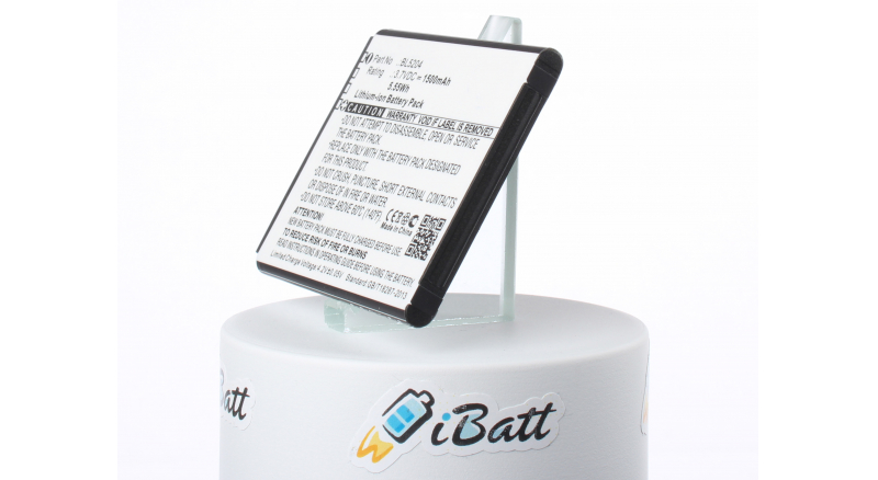 Аккумуляторная батарея iBatt iB-M1763 для телефонов, смартфонов FlyЕмкость (mAh): 1500. Напряжение (V): 3,7
