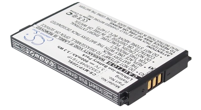 Аккумуляторная батарея iBatt iB-M2341 для телефонов, смартфонов myPhoneЕмкость (mAh): 900. Напряжение (V): 3,7