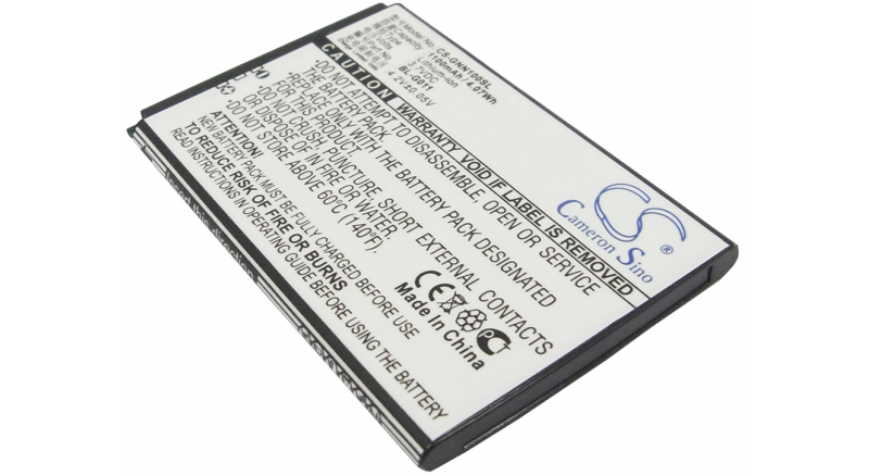 Аккумуляторная батарея iBatt iB-M757 для телефонов, смартфонов FlyЕмкость (mAh): 1100. Напряжение (V): 3,7