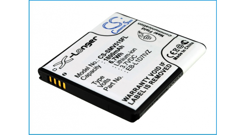 Аккумуляторная батарея iBatt iB-M2794 для телефонов, смартфонов SamsungЕмкость (mAh): 1800. Напряжение (V): 3,7