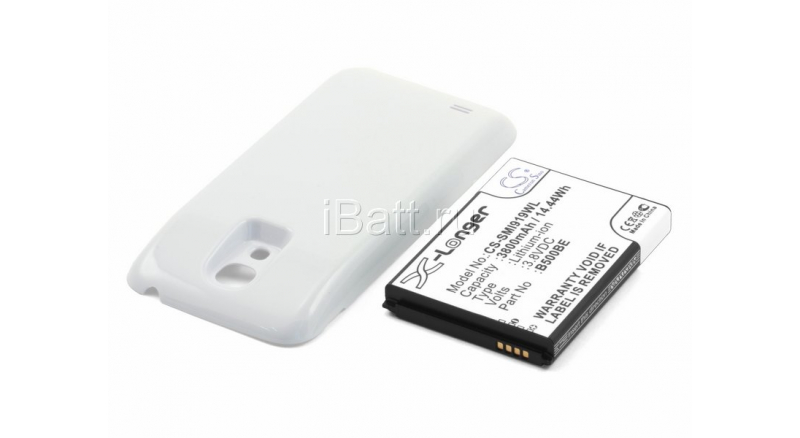 Аккумуляторная батарея EB-B500BU для телефонов, смартфонов Samsung. Артикул iB-M545.Емкость (mAh): 3800. Напряжение (V): 3,7