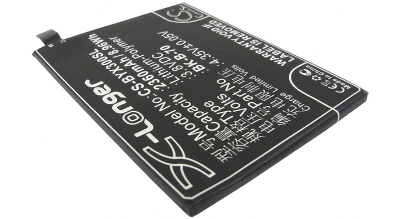 Аккумуляторная батарея iBatt iB-M1410 для телефонов, смартфонов BBKЕмкость (mAh): 2360. Напряжение (V): 3,8