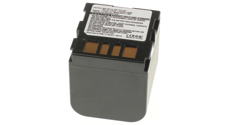 Аккумуляторные батареи для фотоаппаратов и видеокамер JVC GZ-MG20UЕмкость (mAh): 1500. Напряжение (V): 7,4