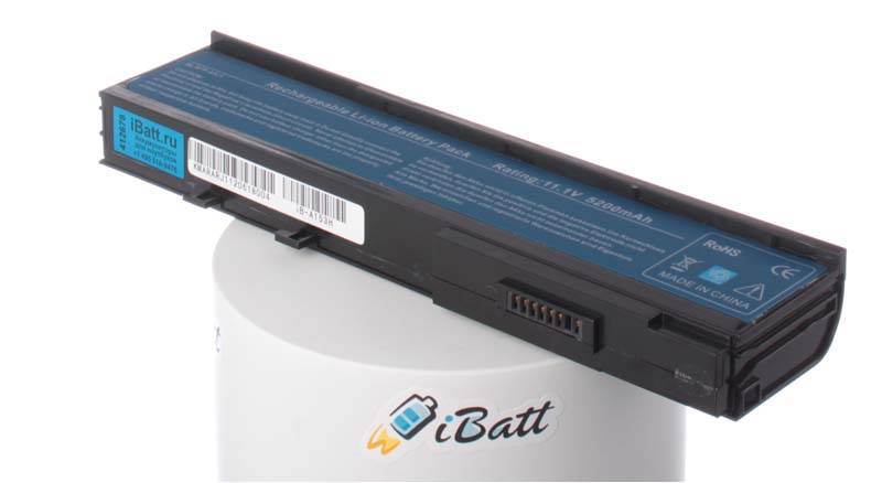 Аккумуляторная батарея iBatt iB-A153H для ноутбука AcerЕмкость (mAh): 5200. Напряжение (V): 11,1