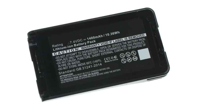 Аккумуляторные батареи для радиостанций Kenwood (Кенвуд)Емкость (mAh): 1400. Напряжение (V): 7,4
