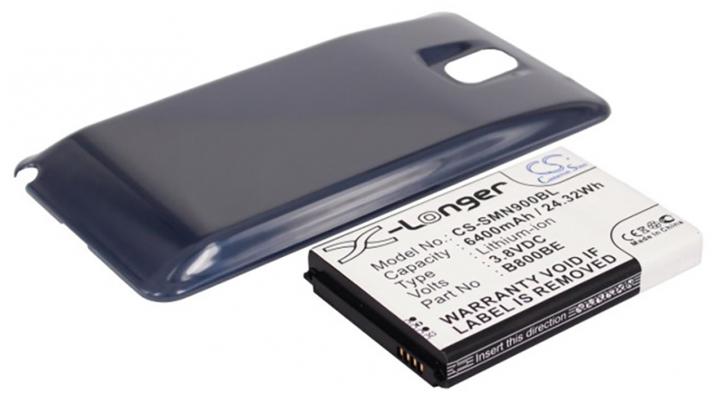 Аккумуляторная батарея для телефона, смартфона Samsung SM-N900P. Артикул iB-M583.Емкость (mAh): 6400. Напряжение (V): 3,8