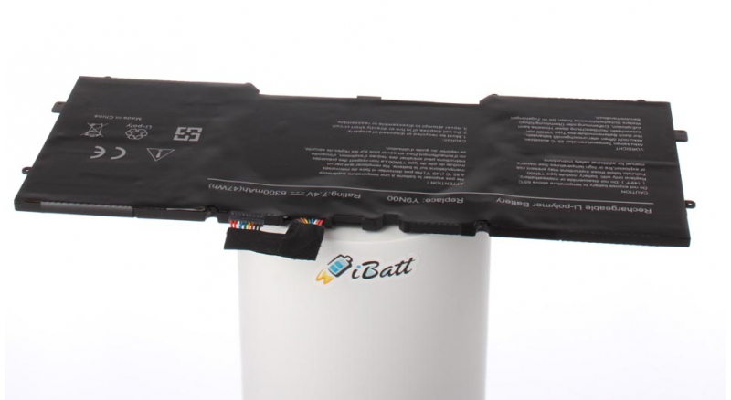 Аккумуляторная батарея iBatt iB-A744 для ноутбука DellЕмкость (mAh): 6300. Напряжение (V): 7,4