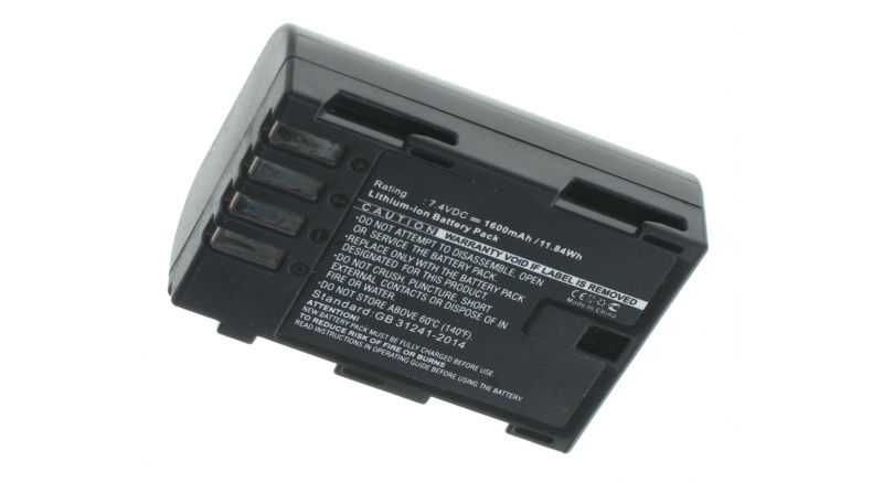 Аккумуляторные батареи для фотоаппаратов и видеокамер Panasonic Lumix DMC-GH3KBODYЕмкость (mAh): 1600. Напряжение (V): 7,4