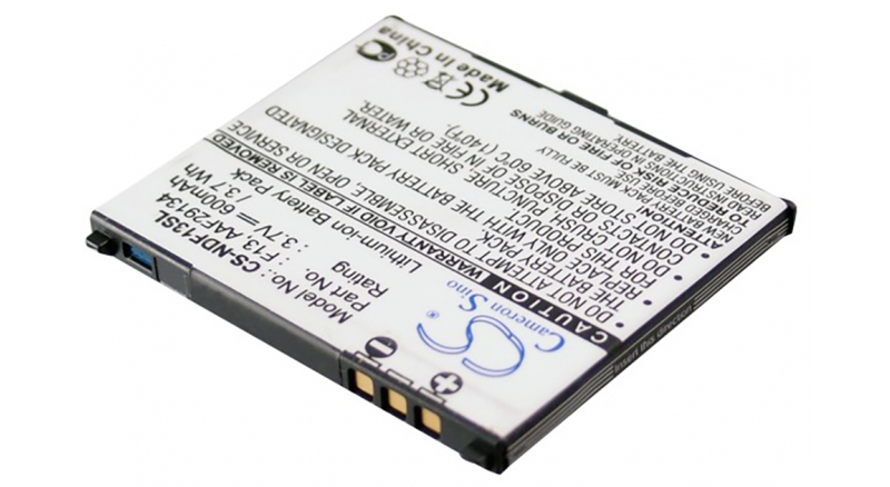 Аккумуляторная батарея F13 для телефонов, смартфонов NTT DoCoMo. Артикул iB-M2381.Емкость (mAh): 600. Напряжение (V): 3,7