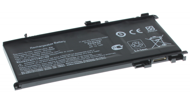 Аккумуляторная батарея для ноутбука HP-Compaq TPN-Q173. Артикул 11-11508.Емкость (mAh): 3500. Напряжение (V): 11,55