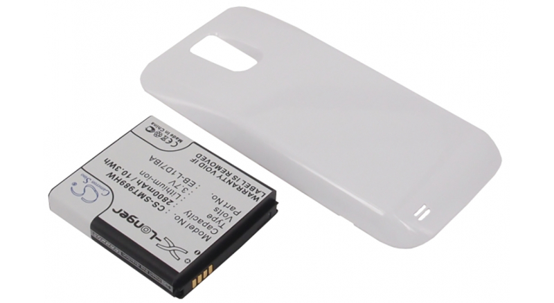 Аккумуляторная батарея iBatt iB-M2744 для телефонов, смартфонов SamsungЕмкость (mAh): 2800. Напряжение (V): 3,7