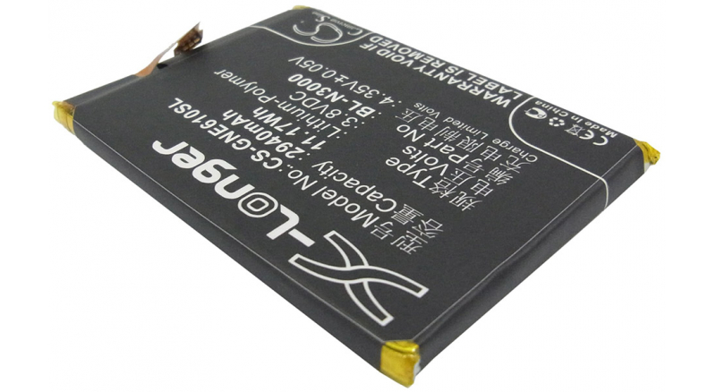 Аккумуляторная батарея iBatt iB-M1552 для телефонов, смартфонов BLUЕмкость (mAh): 2940. Напряжение (V): 3,8