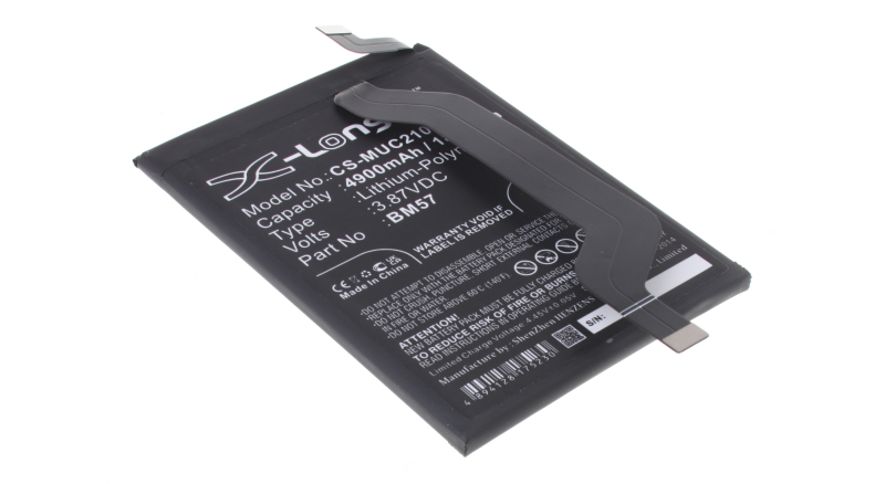 Аккумуляторная батарея iBatt iB-M3776 для телефонов, смартфонов XiaomiЕмкость (mAh): 4900. Напряжение (V): 3,87