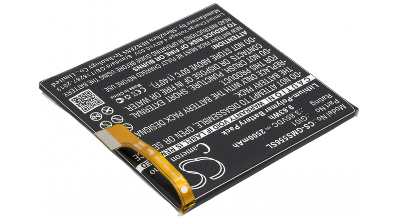 Аккумуляторная батарея GI01 для телефонов, смартфонов Gigaset. Артикул iB-M1781.Емкость (mAh): 2500. Напряжение (V): 3,85