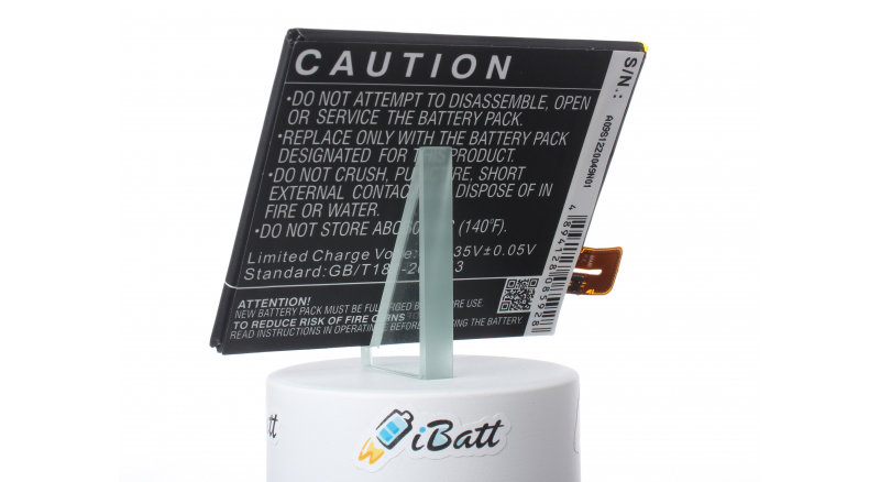 Аккумуляторная батарея iBatt iB-M700 для телефонов, смартфонов Sony EricssonЕмкость (mAh): 3000. Напряжение (V): 3,8