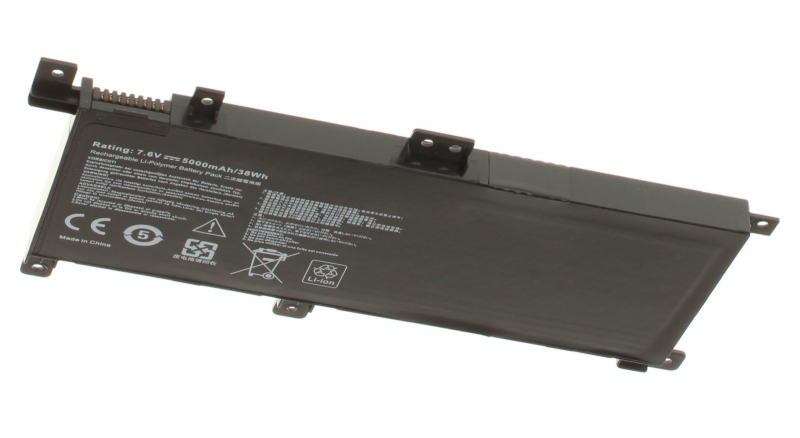 Аккумуляторная батарея для ноутбука Asus X556UB 90NB09R1-M02950. Артикул iB-A1154.Емкость (mAh): 5000. Напряжение (V): 7,6